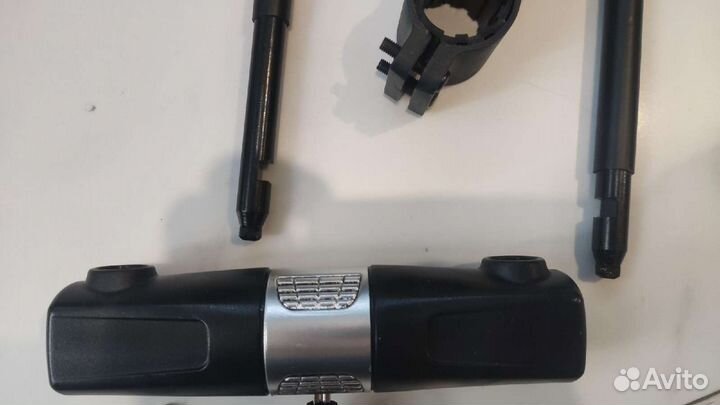 Замок для велосипеда типа скоба + крепление