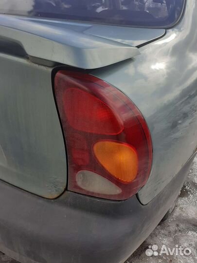 Фонарь правый Chevrolet Lanos