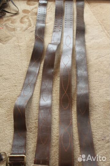 Ремни портупеи нат кожа