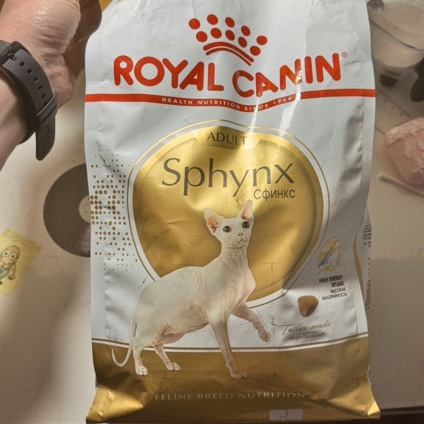 Корм для кошек royal canin доя сфинксов