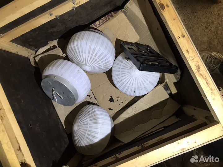 Плафоны СССР 4 шт