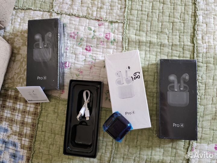 Беспроводные bluetooth наушники pro 4