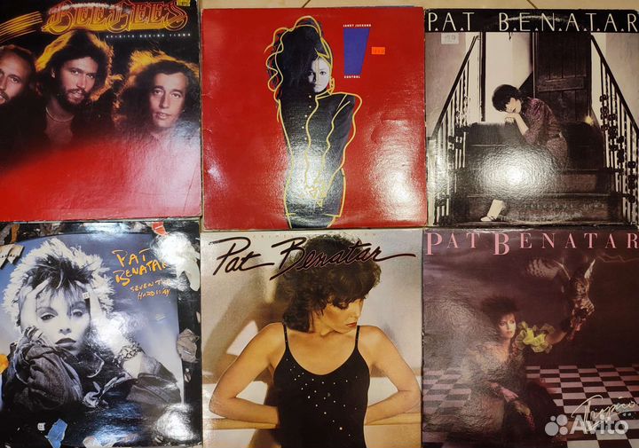 Виниловые пластинки рок, поп