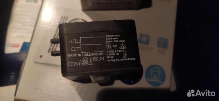 Датчики давления johnson controls P33AB-92010