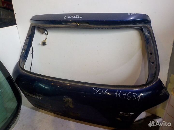 Peugeot 307 крышка багажника