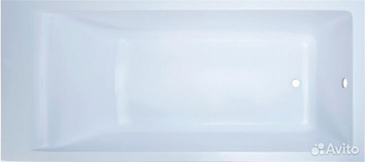 Ванна из искусственного камня Marmo Bagno Алесса 170x70 см, с ножками