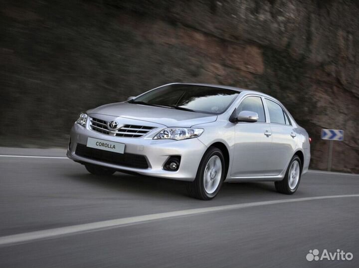 Стекло фары Toyota Corolla E150 2010-13 рест