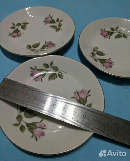 Блюдца розетки для варенья Кахла ГДР