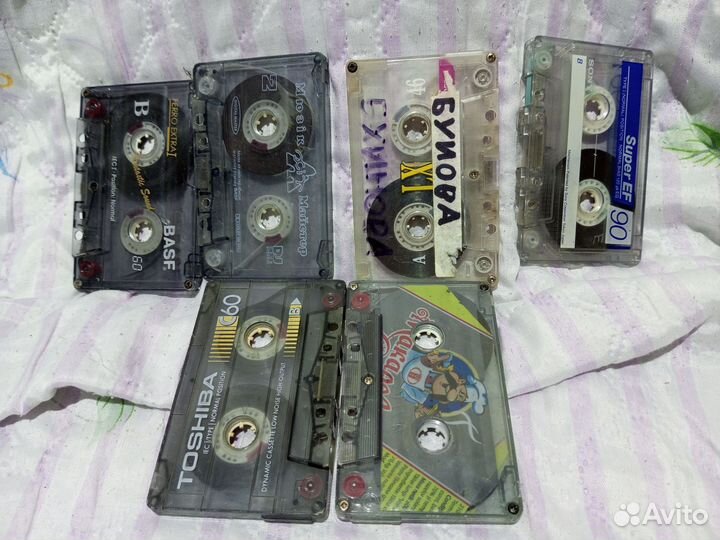 Аудиокассеты разные
