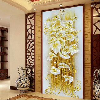 Набор для рукоделия алмазная вышивка (Лилии)