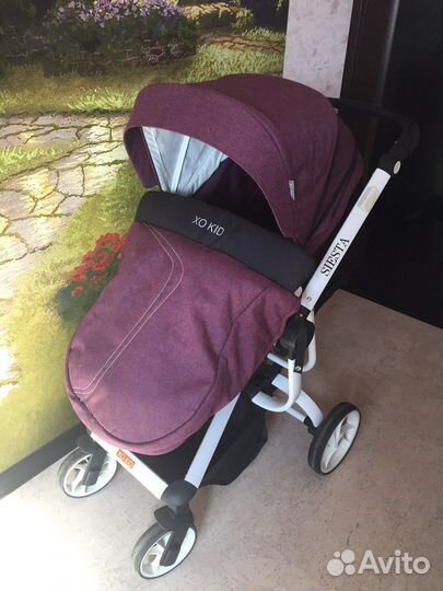 Прогулочная коляска 2 в 1