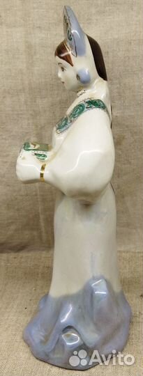 Статуэтка Хозяйка Медной Горы, Фарфор, Сысерть