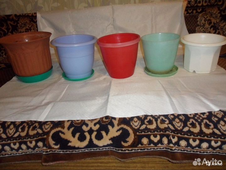 Горшки и Кашпо для цветов и рассады