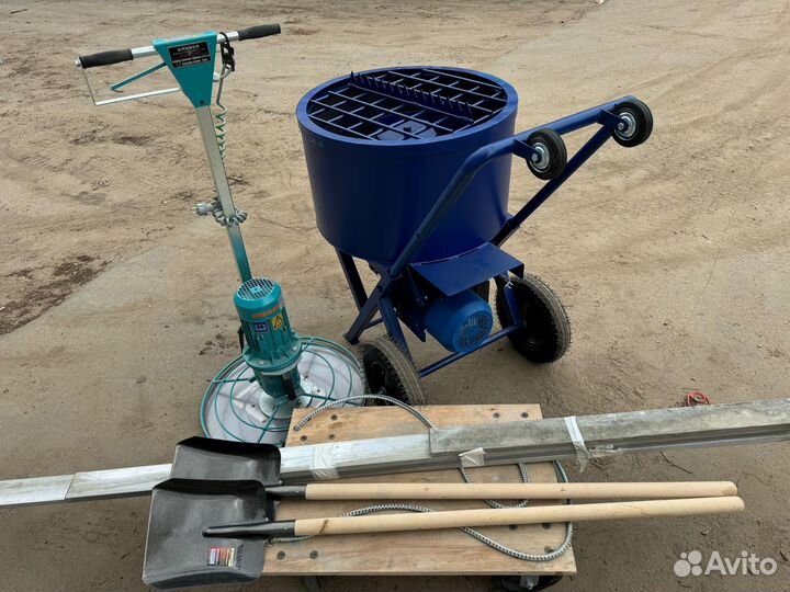 Аренда бетоносмесителя полуручки