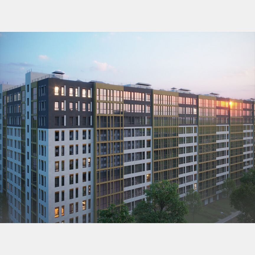 2-к. квартира, 43 м², 11/12 эт.