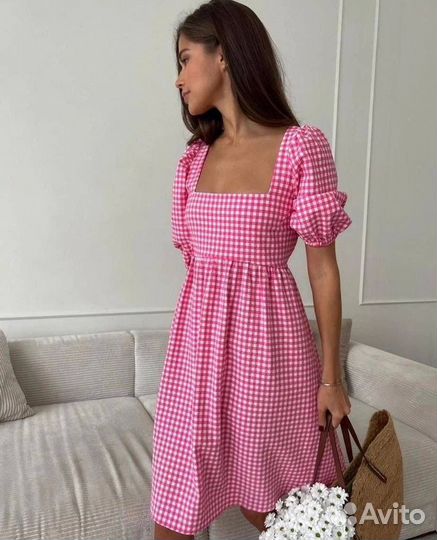 Хлопковое платье женское