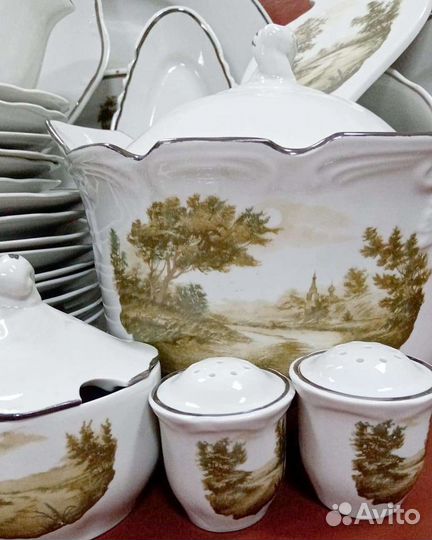 Сервиз столовый Лунная дорога