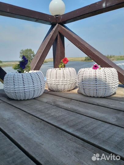 Кашпо для цветов. Подвесное. Напольное