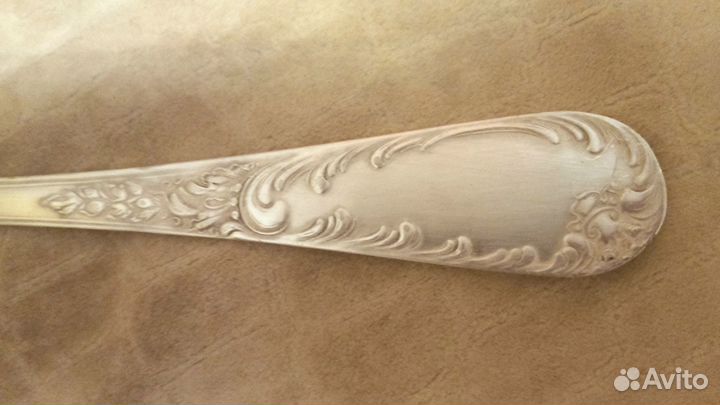 Поварежка, половник. Мельхиор. СССР