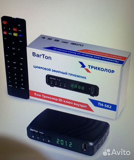 Эфирный цифровой приемник BarTon TH-562 DVB-T2