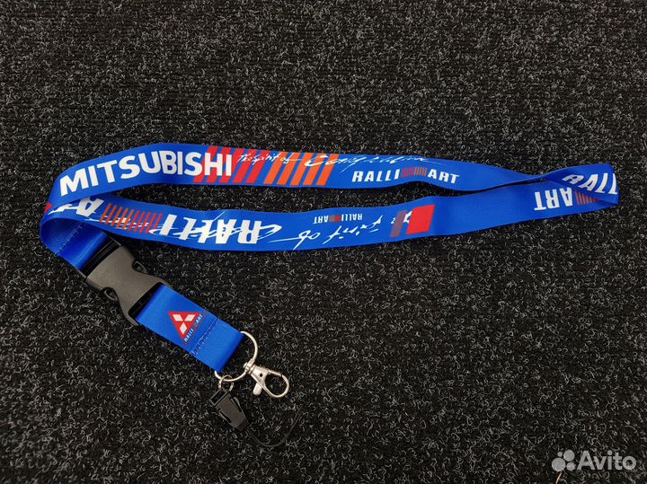 Шнурок Mitsubishi (Синий)