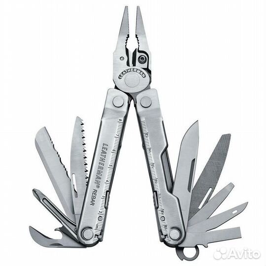 Мультиинструмент Leatherman Rebar c нейлоновым чех