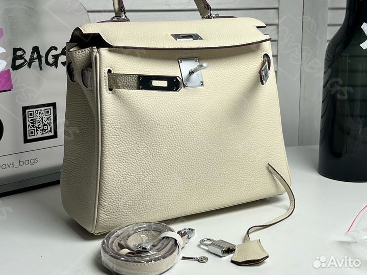 Сумка Hermes натуральная кожа