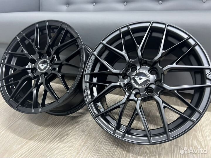 Диски VF107 Matt black R15 4-100 для Rio Solaris