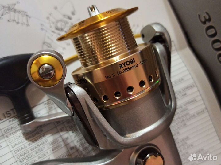 Катушка ryobi Applause 3000