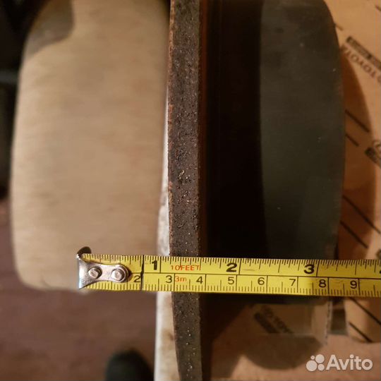 Задние тормозные диски toyota camry 50 оригинал