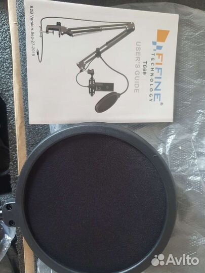 Поп фильтр для микрофона Fifine T669