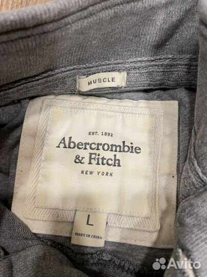 Толстовка кофта худи мужская Abercrombie&Fitch