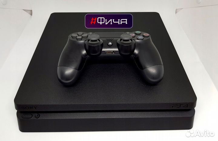 Playstation 4 Slim 1TB + Геймпад