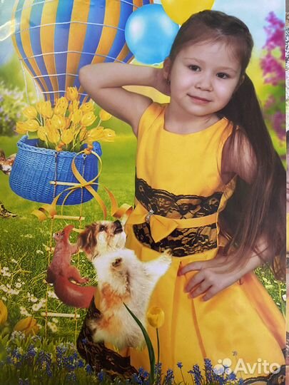 Нарядное платье для девочки