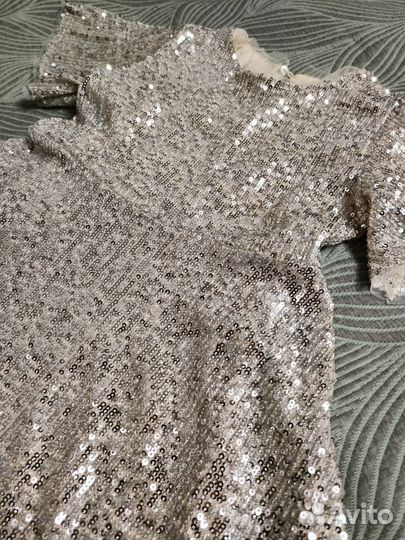 Новогоднее платье для девочки 104