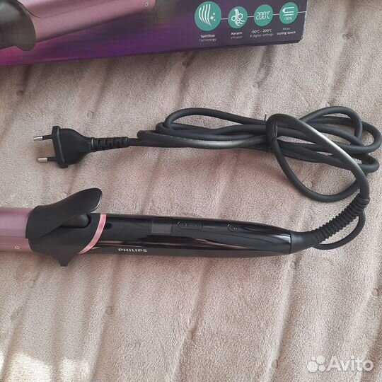 Щипцы для завивки крупных локонов Philips