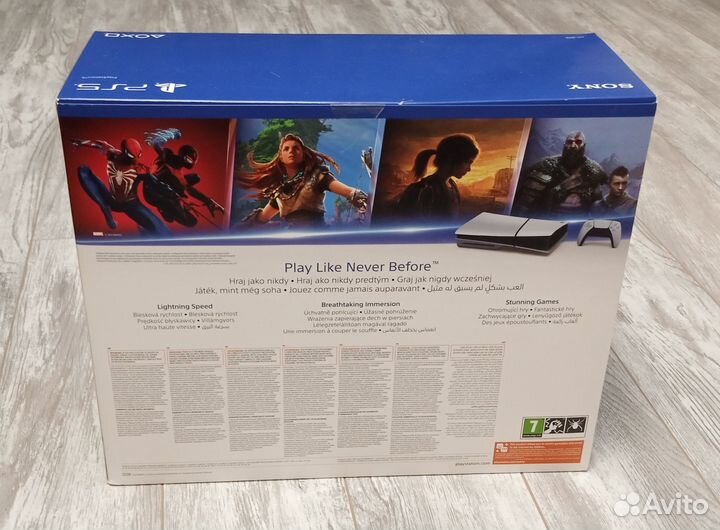 Новая PlayStation 5 Slim (дисковая) Европа