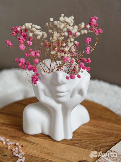 Ваза для сухоцветов Девушка Мечта