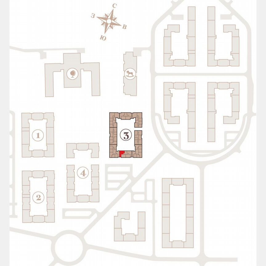 3-к. квартира, 78,7 м², 2/4 эт.