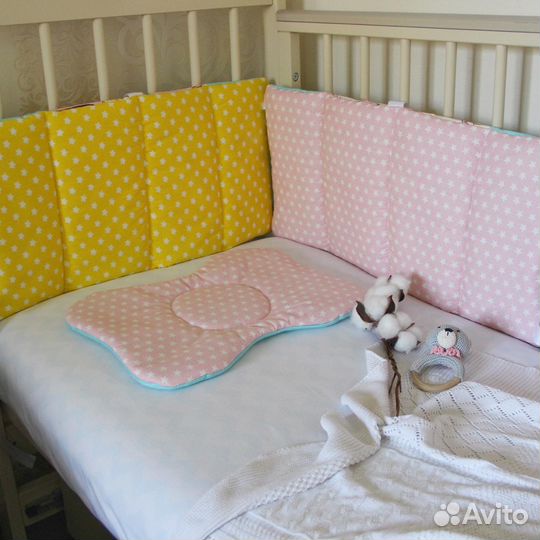 Бортики в кроватку новые