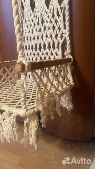 Качели подвесные плетеные ручная работа Куба