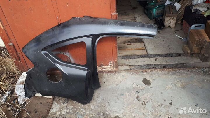 Правое заднее крыло Ситроен с4 5 дверный