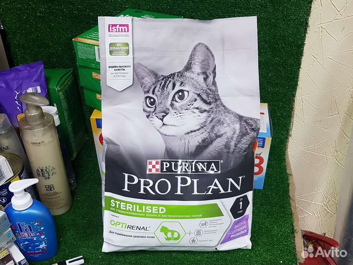 Корм кошачий ProPlan sterilised 3кг