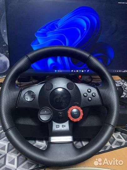 Игровой руль logitech driving force gt 900