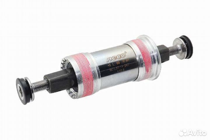 Каретка neco AL под шестигр, алюм чашки, водооттал