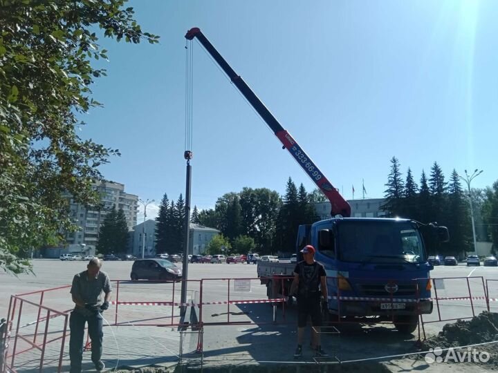 Услуги самогруза, манипулятора,борт-крана