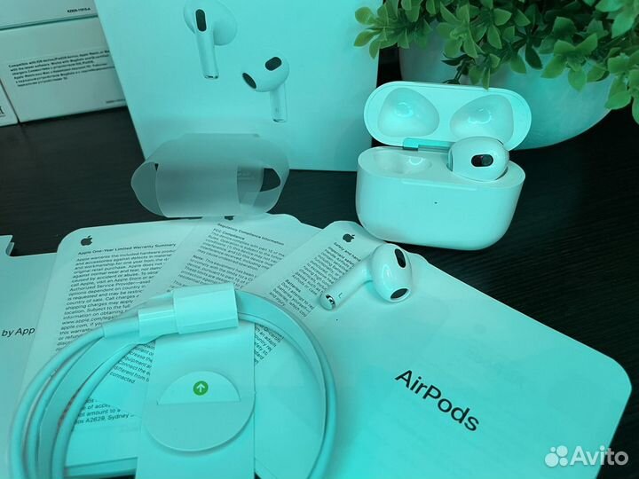 AirPods 3 (Premium) Новые, Гарантия 14 дней