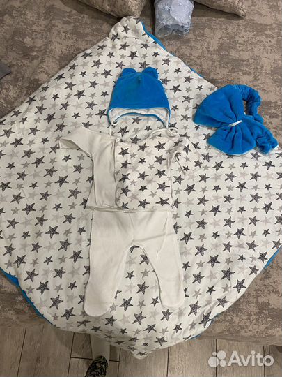 Конверт на выписку для мальчика