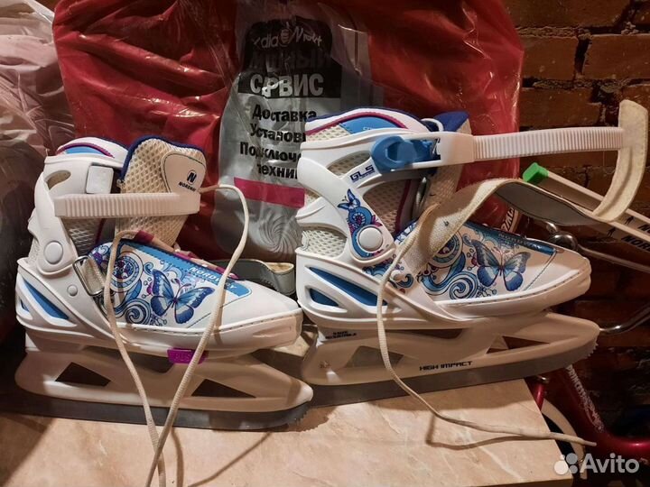 Коньки раздвижные