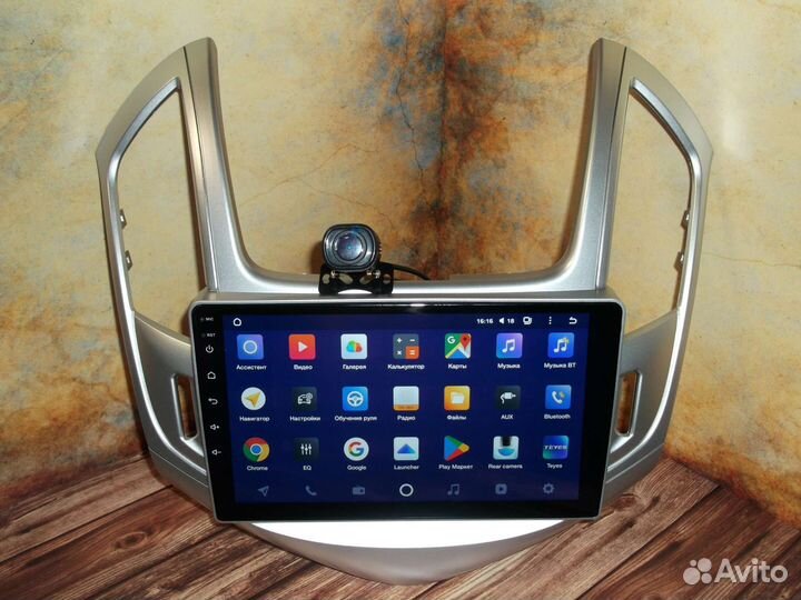 Магнитола Chevrolet Cruze 2013+ Android с камерой